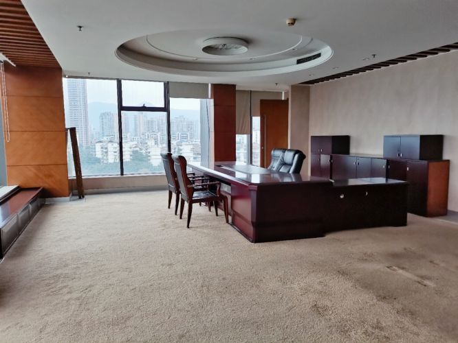 重庆长江国际写字楼出租 精装修带家具 拎包办公