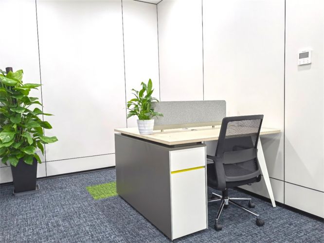 嘉州新牌坊，佳乐紫光精装小户型办公室对外出租，带家具，价格可议！